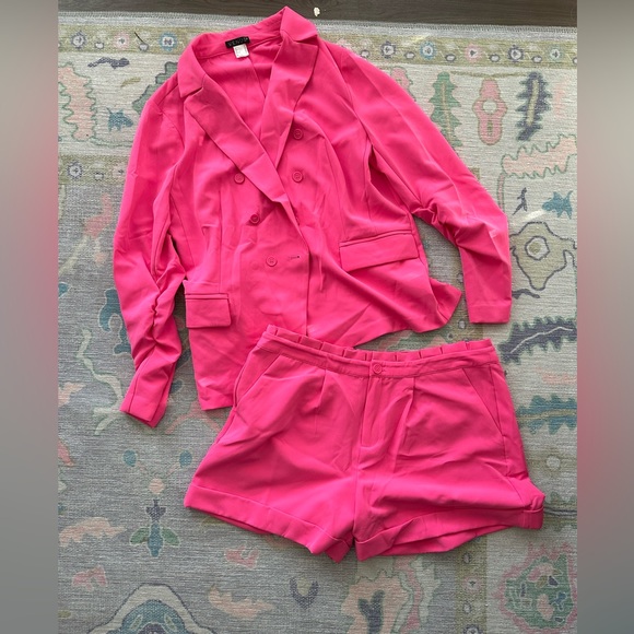 Hot Pink Matching Set - Women's size 14 - Picture 2 of 2